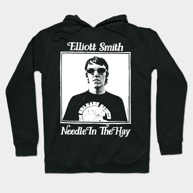 Elliott Smith // Retro Styled Fan Art Design Hoodie by DankFutura